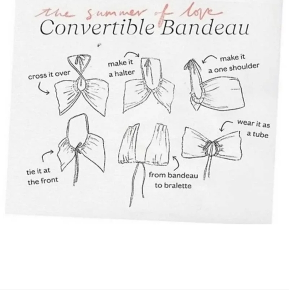 Fp Intimately Summer Of Love Convertible Bra. Size M. NWOT - Picture 5 of 5